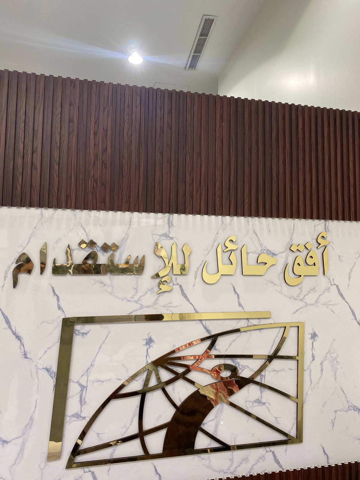 أفق حائل للاستقدام